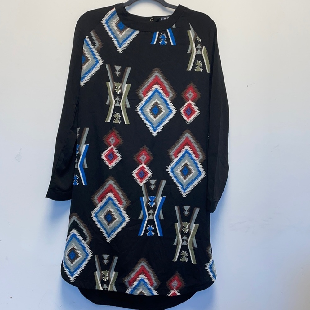 Imanimo tribal print maternity dress